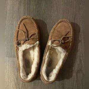 Ugg Slippers, women’s, size 7. In chestnut color